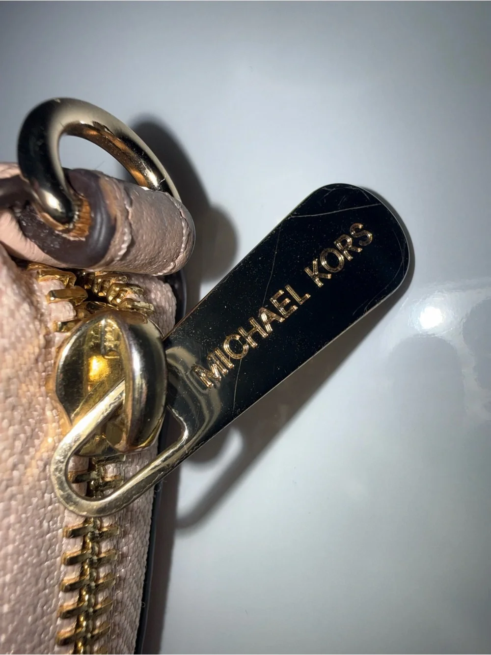 MICHAEL KORS Jet Set Travel Large Pebbled Leather Continental Wallet